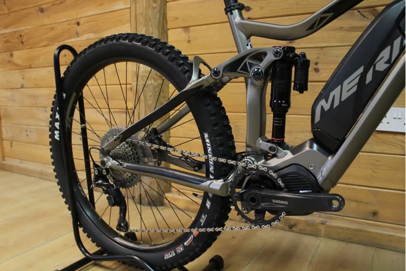 Current Demo Bike // Merida e-160 - 800 - Silk Titan - Medium-2