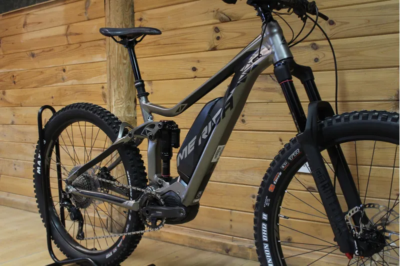 Current Demo Bike // Merida e-160 - 800 - Silk Titan - Medium-4