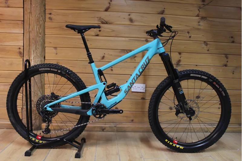 Current Demo Bike // Santa Cruz Bronson - C - S Reserve+ - Blue - Med