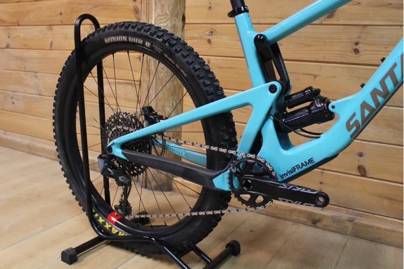 Current Demo Bike // Santa Cruz Bronson - C - S Reserve+ - Blue - Med-1