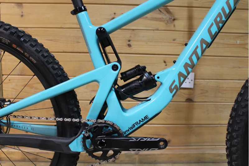 Current Demo Bike // Santa Cruz Bronson - C - S Reserve+ - Blue - Med-3