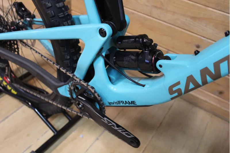 Current Demo Bike // Santa Cruz Bronson - C - S Reserve+ - Blue - Med-4