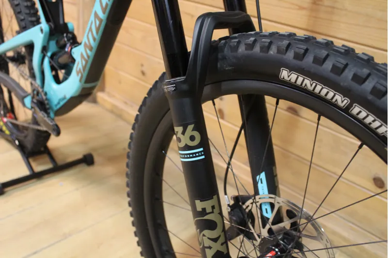 Current Demo Bike // Santa Cruz Bronson - C - S Reserve+ - Blue - Med-5