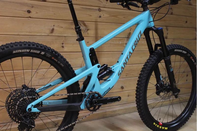 Current Demo Bike // Santa Cruz Bronson - C - S Reserve+ - Blue - Med-8