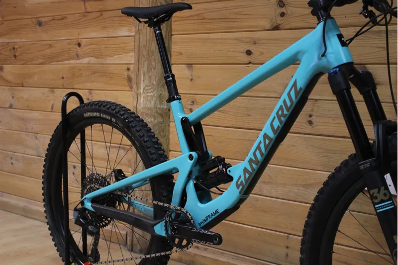 Current Demo Bike // Santa Cruz Bronson - C - S Reserve+ - Blue - Med-9