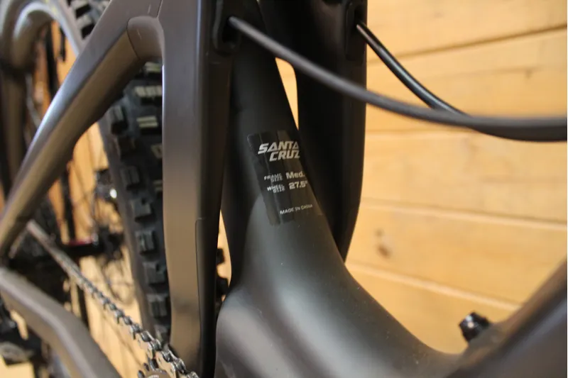 Current Demo Bike // Santa Cruz 5010 - C - S Model - Matte Black - Med-9