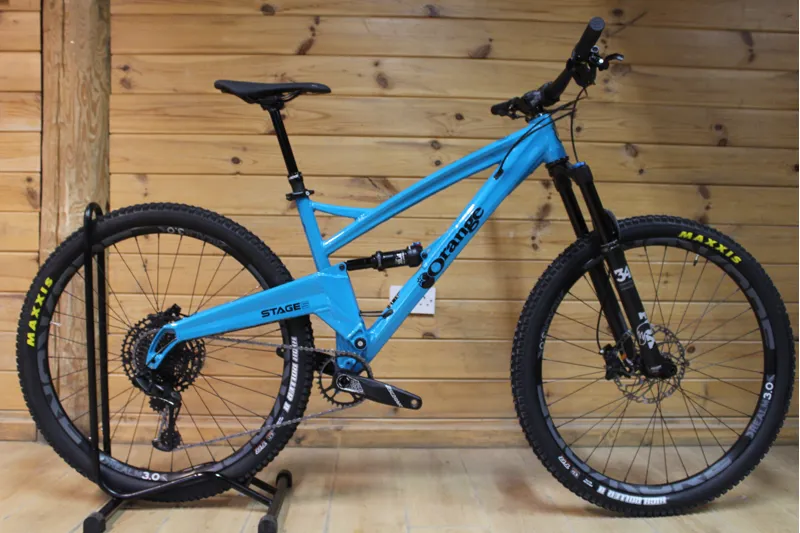 Current Demo Bike // Orange Stage 5 - Pro Model - Blue - Large