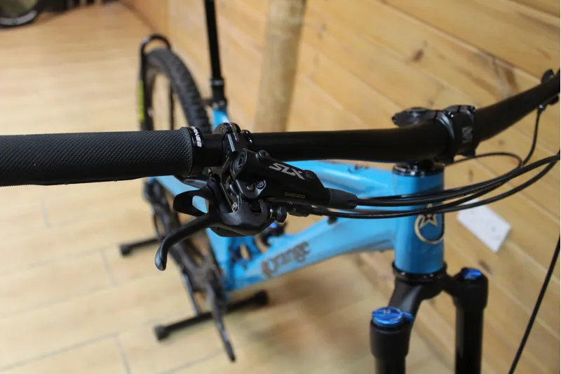 Current Demo Bike // Orange Stage 5 - Pro Model - Blue - Large-5