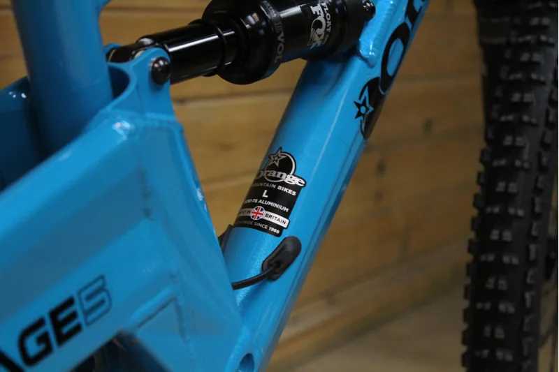 Current Demo Bike // Orange Stage 5 - Pro Model - Blue - Large-11