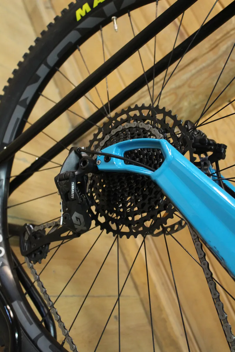 Current Demo Bike // Orange Stage 5 - Pro Model - Blue - Large-12