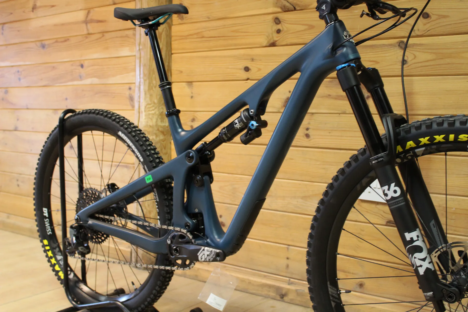 Current Demo Bike // Yeti SB130 GX Eagle Medium Storm