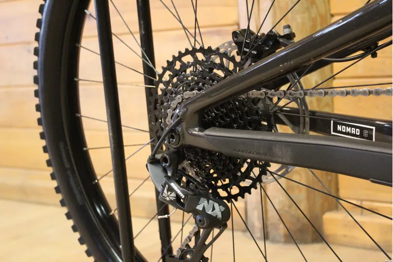 Current Demo Bike // Santa Cruz Nomad - C - R Model - LRG - Black-2