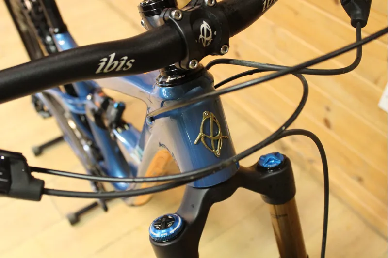 Current Demo Bike // Ibis Ripmo - X2 - NX Worx Build - Blue - Large-6