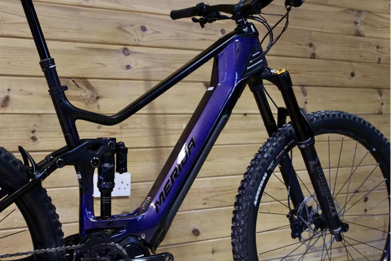 Current Demo Bike // Merida e-160 - 8000 - Purple - Large-2