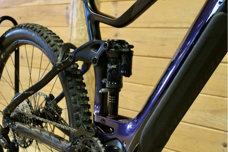 Current Demo Bike // Merida e-160 - 8000 - Purple - Large-4