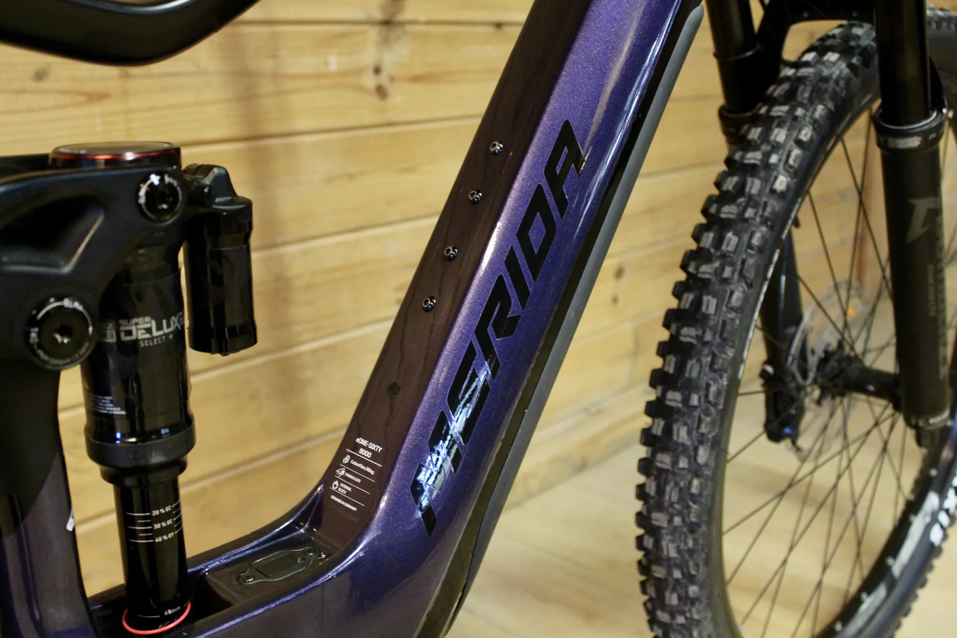 Current Demo Bike Merida e 160 8000 Purple Large