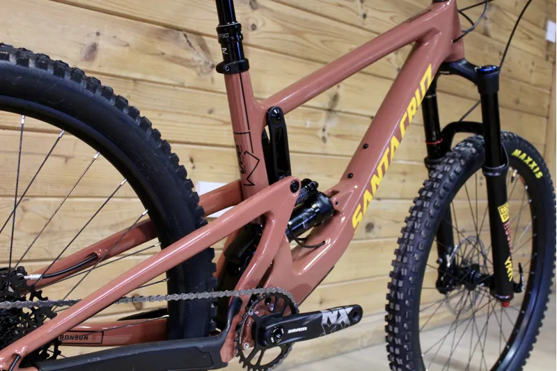 Current Demo Bike - Santa Cruz Bronson - C - R Model - Red T - Medium-9