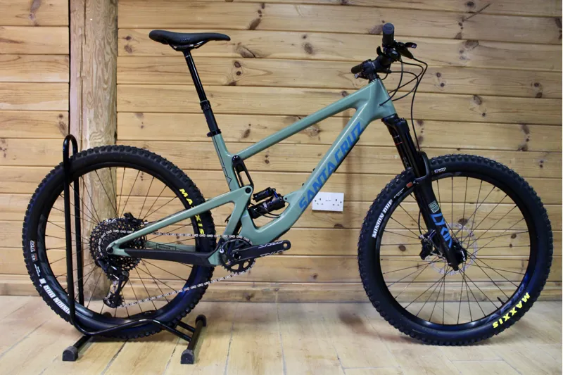 Current Demo Bike // Santa Cruz Bronson - C - S Model - Olive - Large