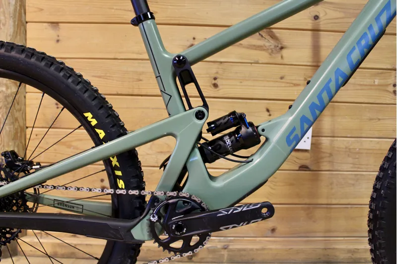 Current Demo Bike // Santa Cruz Bronson - C - S Model - Olive - Large-1