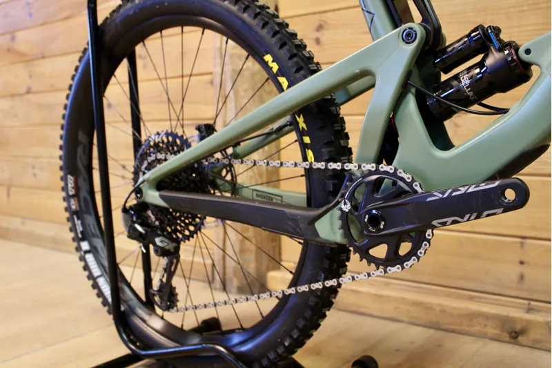 Current Demo Bike // Santa Cruz Bronson - C - S Model - Olive - Large-4