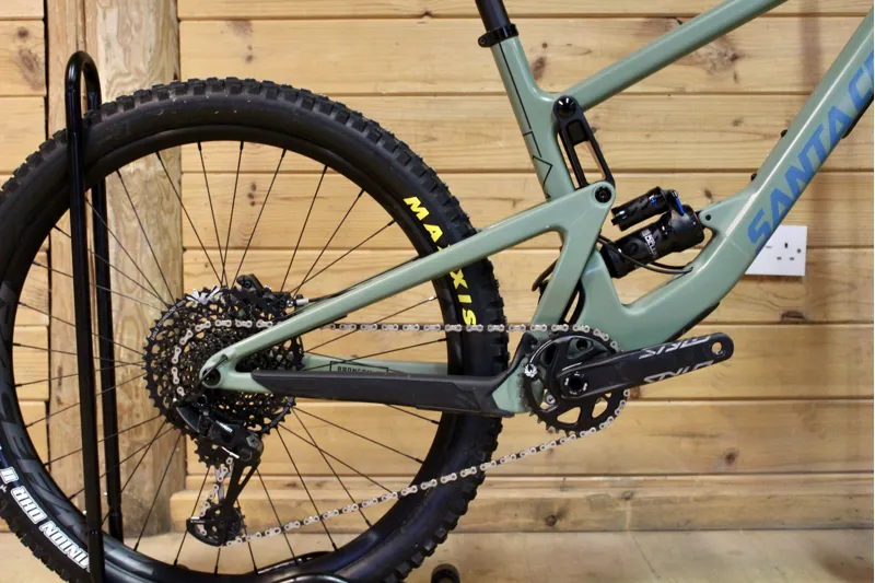 Current Demo Bike // Santa Cruz Bronson - C - S Model - Olive - Large-8
