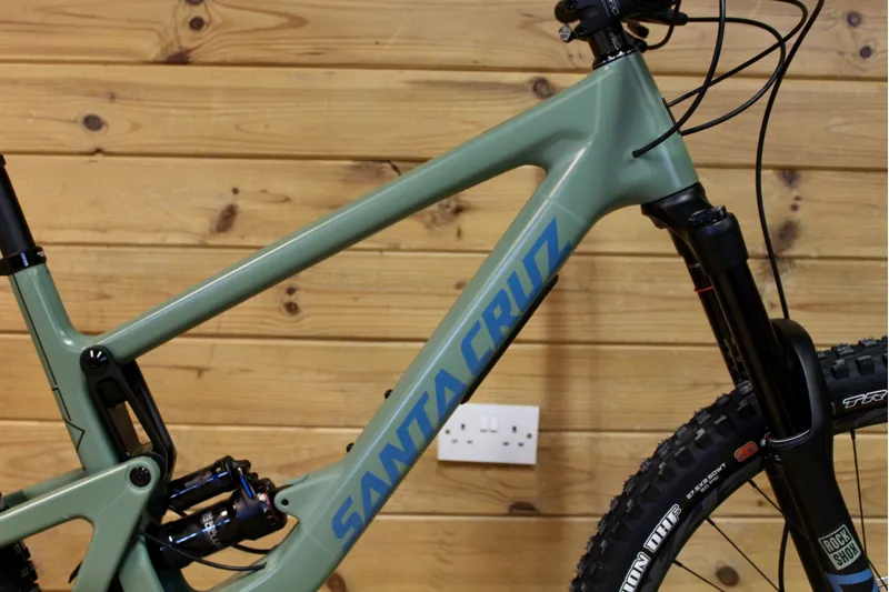 Current Demo Bike // Santa Cruz Bronson - C - S Model - Olive - Large-9
