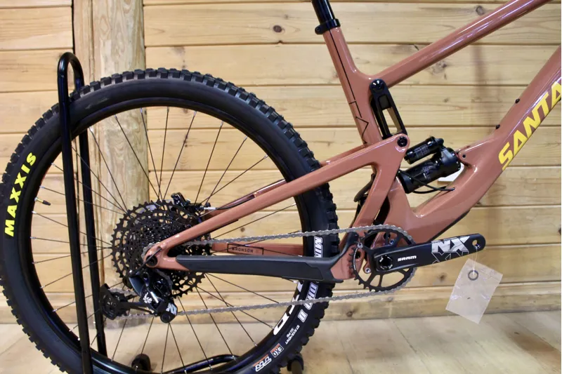 Current Demo Bike // Santa Cruz Bronson - C - R Model - Red T - XLarge-2