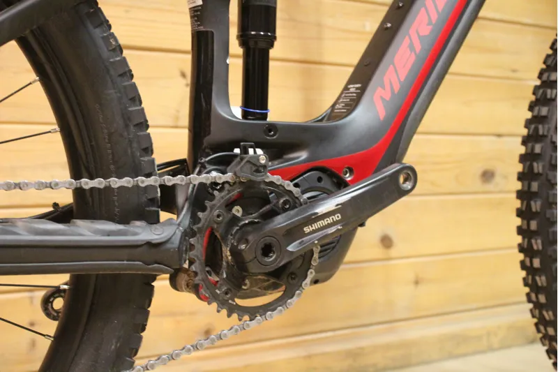 Ex-Demo Bike - Merida E-140 - 4000 - Red/Black - XLarge-7