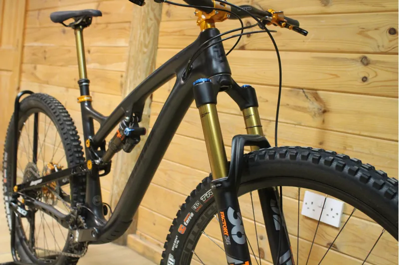 Current Demo Bike - HB130 - Factory - Raw - Large-7