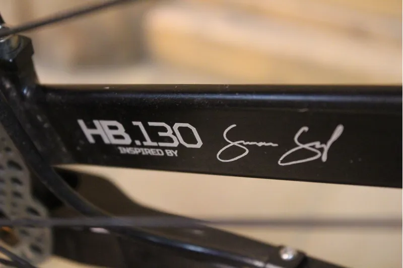 Current Demo Bike - HB130 - Factory - Raw - Large-12