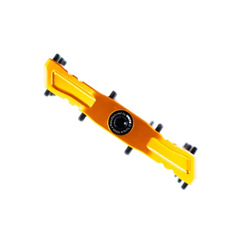 Unite Instinct Flat Pedals - Orange-2