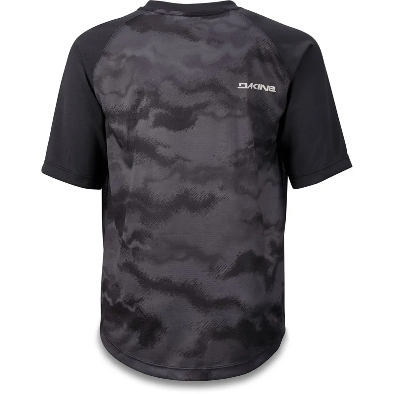Dakine Kids Prodigy Short Sleeve Jersey - Black / Dark Ashcroft-1