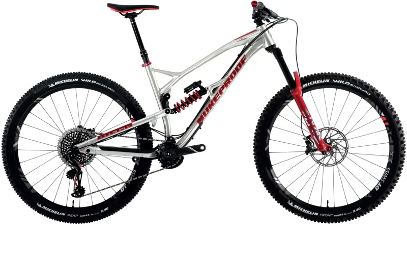 Nukeproof Mega 290 Worx Brushed Ali Red Only 50 In The Wo