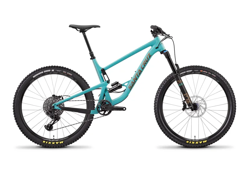 Santa Cruz Bronson - C - 2019 - R Model - Industry Blue and Gold