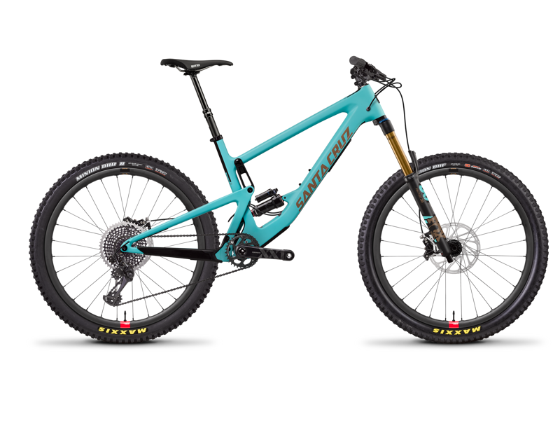 Santa Cruz Bronson - C - 2019 - R Model - Industry Blue and Gold-1