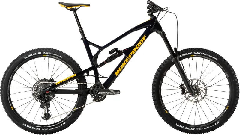 Nukeproof Mega 2019 - 275 - Carbon - Pro Model - Midnight/Yellow - NEW