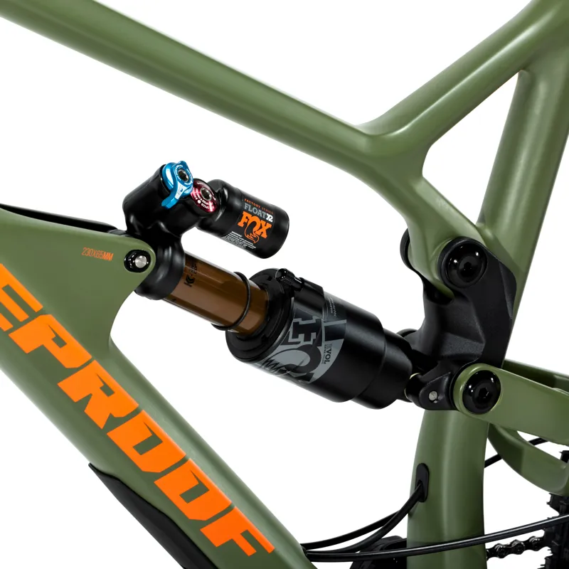 Nukeproof Mega 2019 275 Carbon Factory Model Green Oran