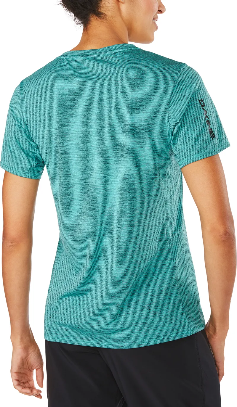 Dakine Roslyn Short Sleeve Womens Jersey - Lagoon Tracks-3