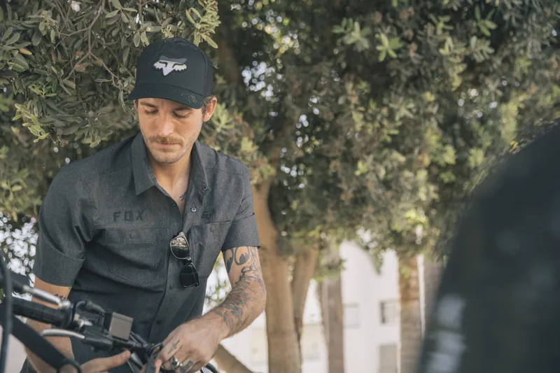 Fox Head Strike Flexfit Hat - Grey-3