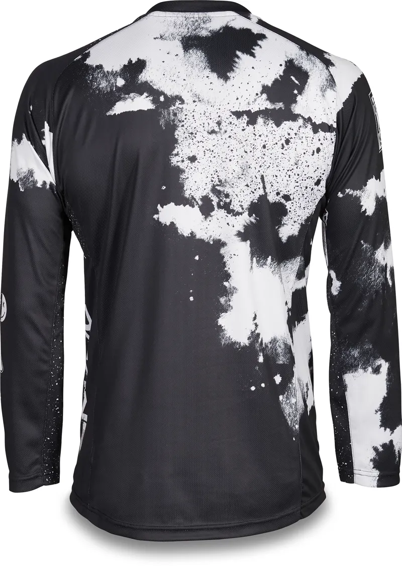 Dakine Trillium Long Sleeve Jersey - Black / Whit-1