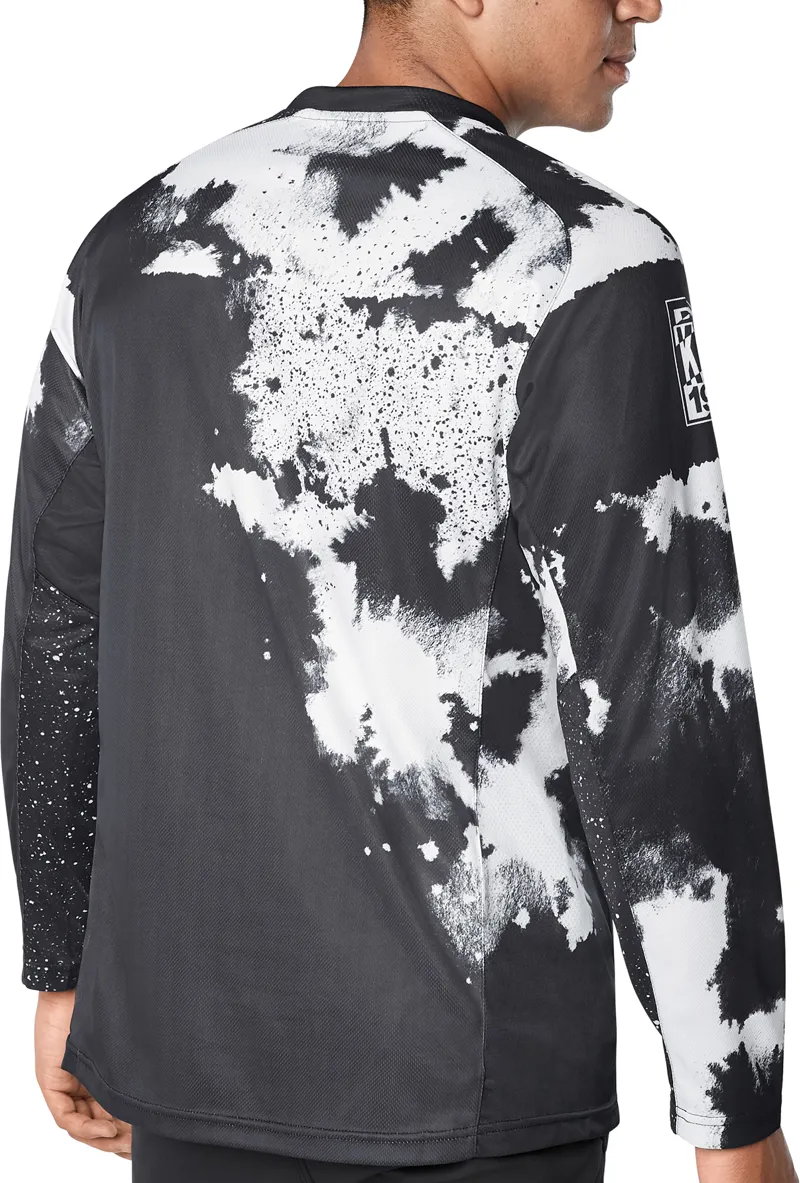 Dakine Trillium Long Sleeve Jersey - Black / Whit-3