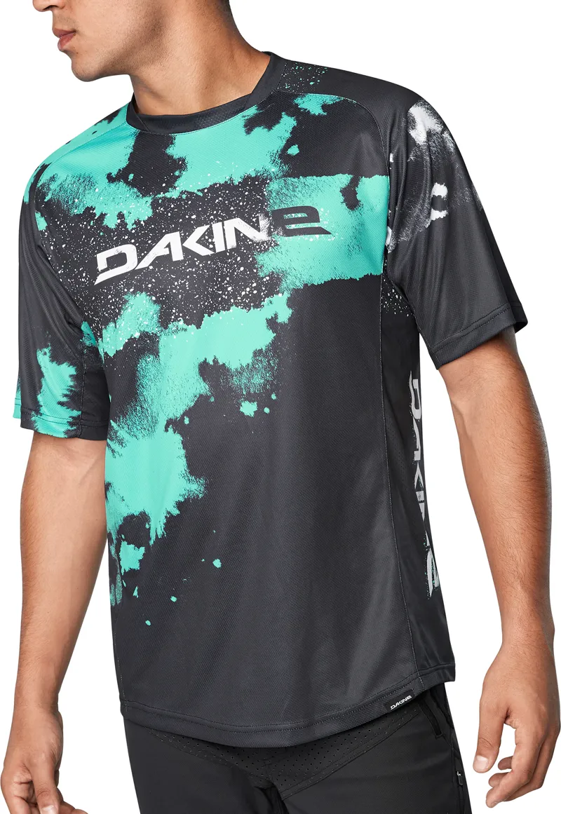 Dakine Thrillium Short Sleeve Jersey - Electric M-2