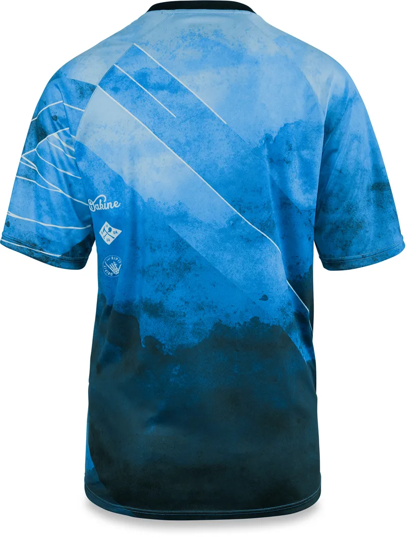 Dakine Thrillium Short Sleeve Jersey - Midnight / Blue-1