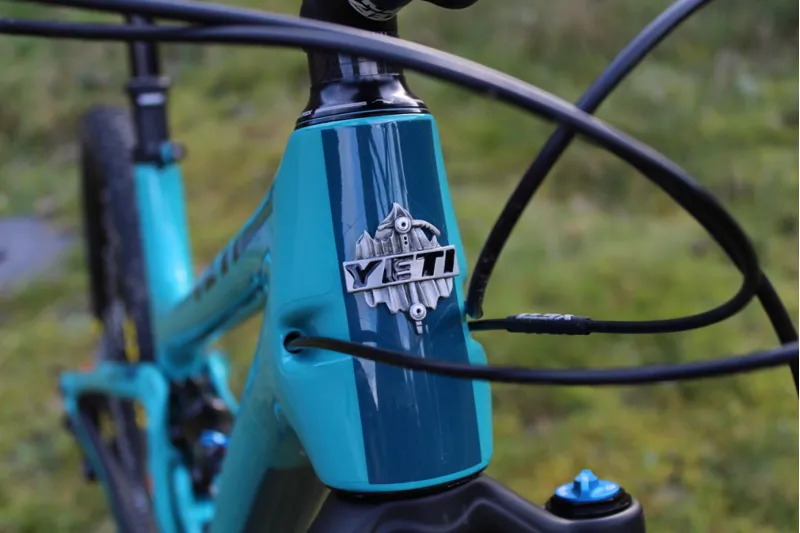 Ex-Demo Bike // Yeti SB5 - C Series - 2018 - Turquoise - Medium-10