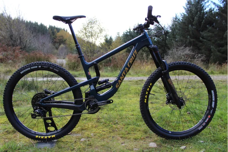 Ex Demo Bike Santa Cruz Nomad 4 C R Model Ink Black