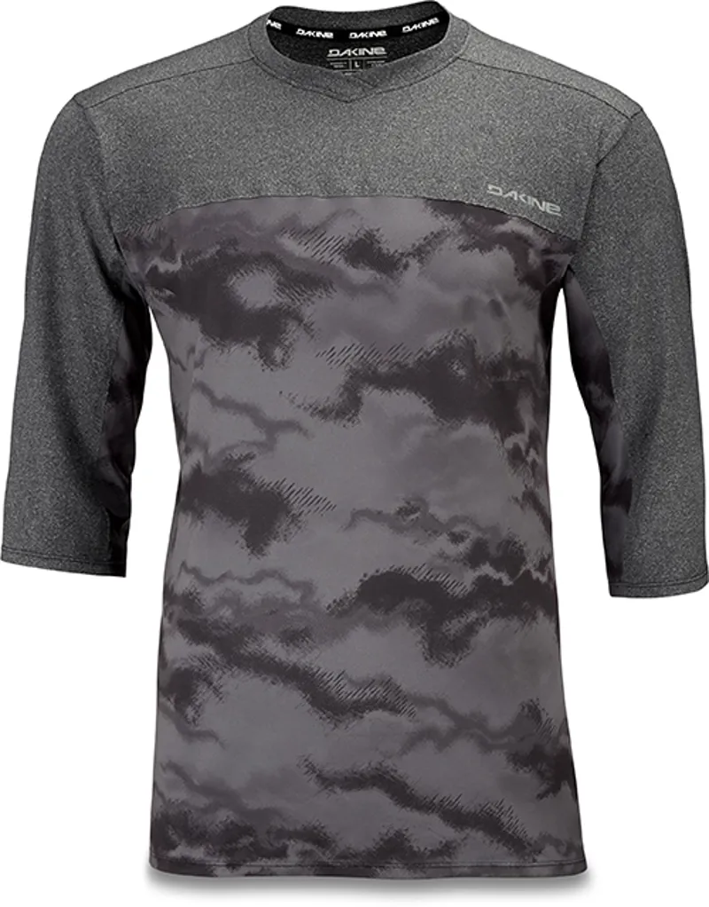 Dakine Vectra 3/4 Length Jersey - Black / Ashcroft