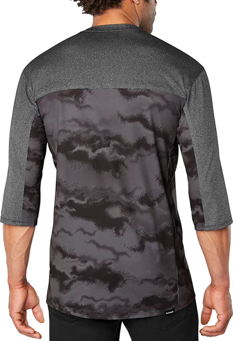 Dakine Vectra 3/4 Length Jersey - Black / Ashcroft-3