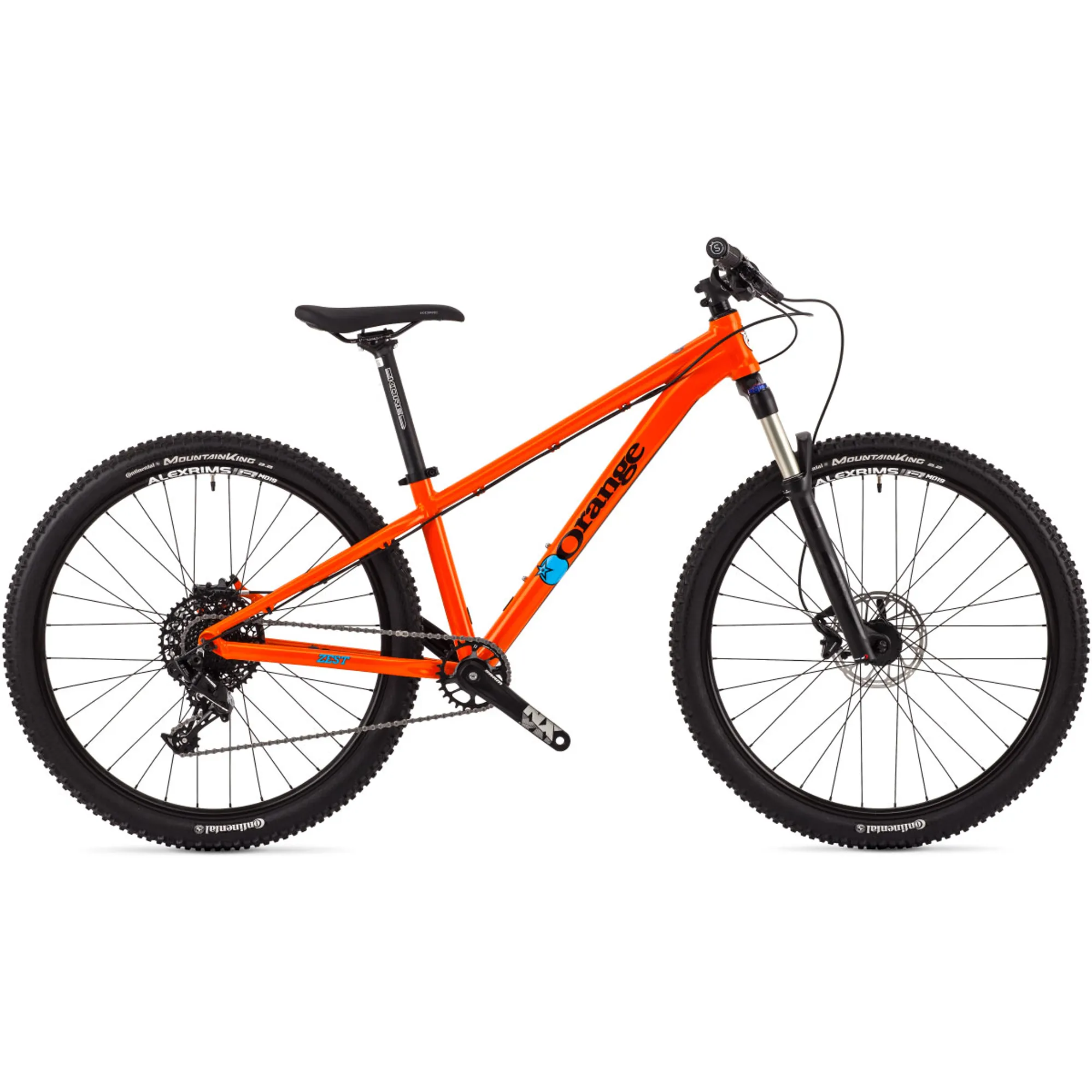 Orange Zest Suspension 26 Inch Kids Small Adults Bike Orange