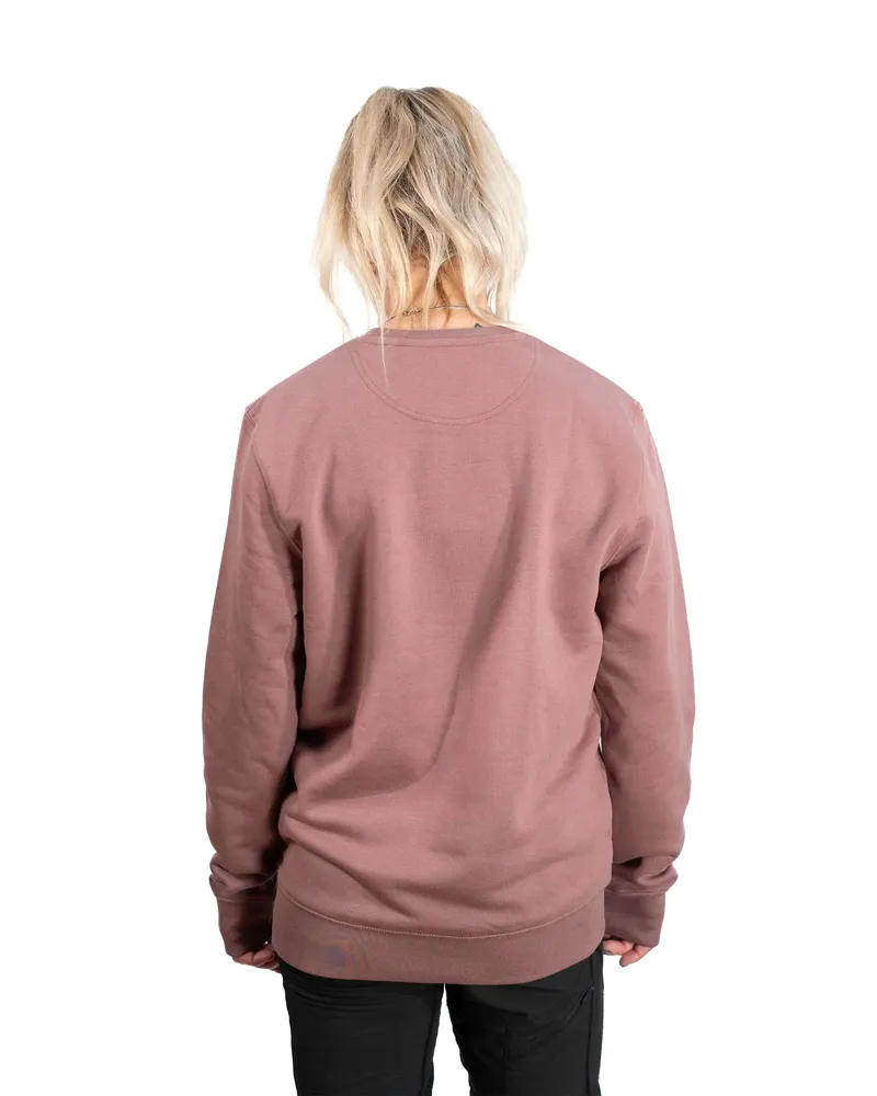 Peaty's PubWear Crew Neck Jumper in Kaffa Coffee-4