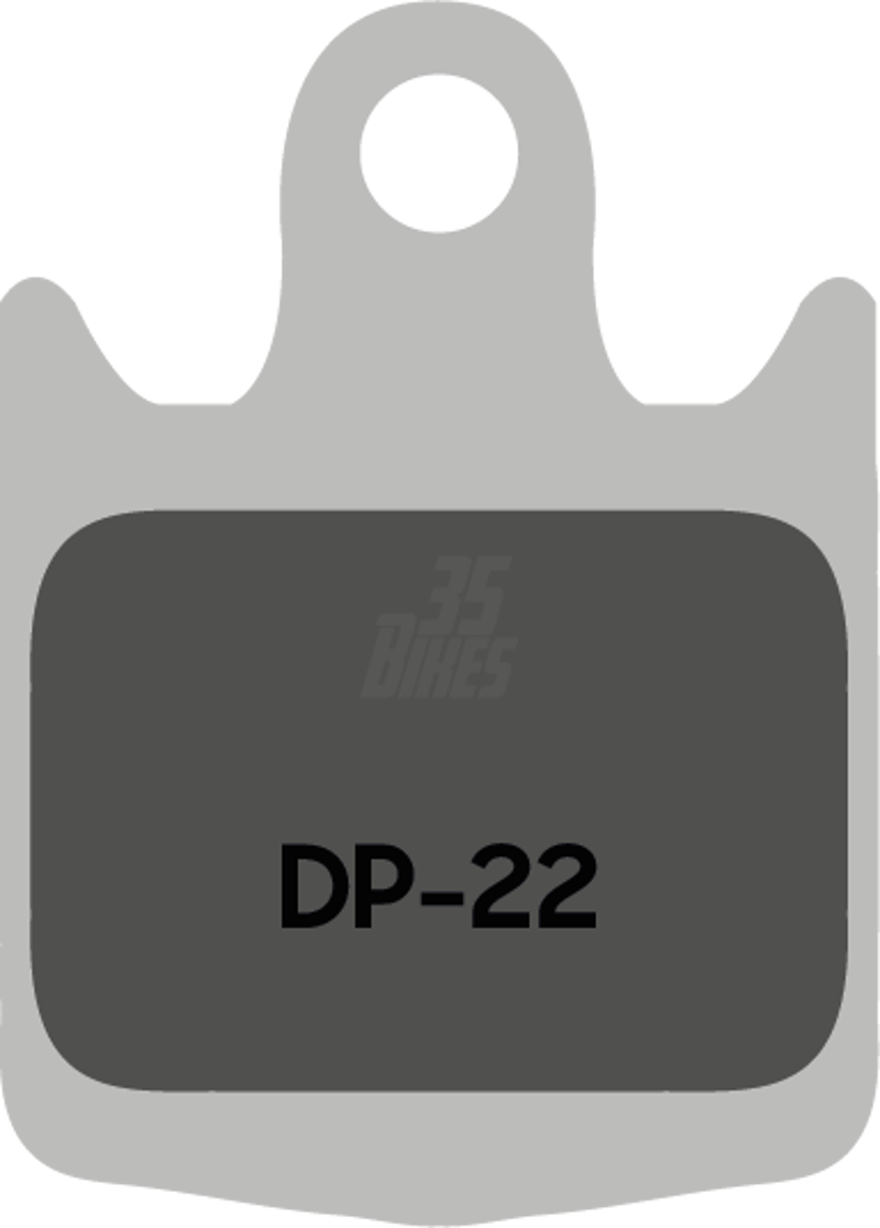 Hope M4 / Organic / DH4 Calliper Organic Brake Pads - 35Bikes-1